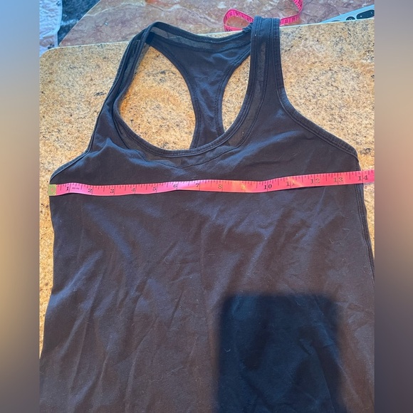 Lululemon black stretchy dress with mesh lining - Picture 3 of 7